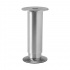 Classic adjustable furniture leg in stainless steel look